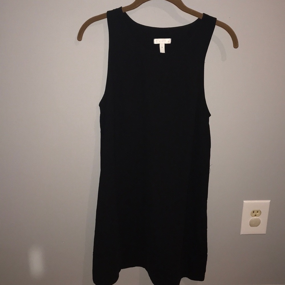 Cute simple black tank dress!